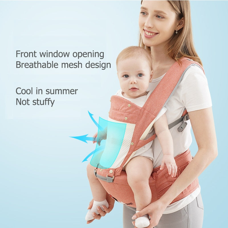 Disney Ergonomic Baby Carrier Infant Kid Baby Hipseat Sling Front Facing Kangaroo Minnie Baby Wrap Carrier For Baby Travel