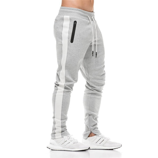 2019 Cotton Men Jogger sportswear Pants Casual Elastic cotton Mens Fitness Workout Pants skinny Sweatpants Trousers Jogger Pants